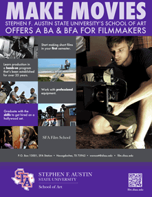 SFA Filmmaking Program