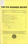 The SFA Business Review Vol. 3 No. 2 by M. Dudley Stewart, Janelle C. Ashley, John D. Whitt, Marlin C. Young, and Ralph White