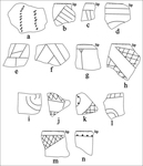 Selected Decorative Elements on Grog-Tempered Sherds from the Sanders Site