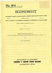 The SFA Economist Vol. 2 No. 1 by Nelson T. Samson and L. W. Ellerbrook