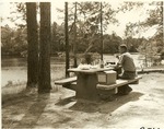 2351.3-7510 Picnic Bouton Lake - Angelina National Forest 1964 by United States Forest Service