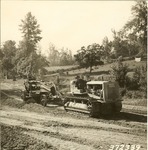 1310.4-372339 Grader Caterpillar Truck Trail 102 CCC - Sabine National Forest 1938