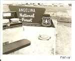 1600-T65-19 Campsite Sam Rayburn Dedication - Angelina National Forest 1965