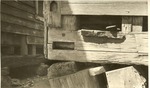 2360-406504 House Scurlock Place Built by Slaves Closeup Pins - Sabine National Forest 1940 by United States Forest Service