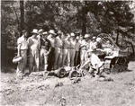 5100-1370 Ranger Pal Plow Demo - Davy Crockett National Forest 1950 by United States Forest Service