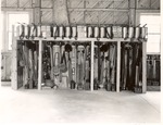 5100-1380 Fire Tool Rack Four Notch - Sam Houston National Forest 1950 by United States Forest Service