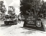 5100-7525 Fire Plow Transport Rig - Angelina National Forest 1964