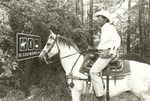 2351-8-02-01 Horseback Rider Big Slough - Davy Crockett National Forest