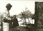 2351-4-06 Bank Fishing on Bucket - Davy Crockett National Forest 1983