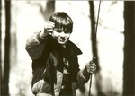 2351-4-09 Boy with Fish - Davy Crockett National Forest