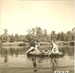 2351-4-372379 Wilson Heers Fishing - Angelina National Forest 1938 by United States Forest Service