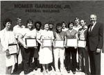 1650.5-10 Awards Photos Lannan 11 S.O. Employees 1986 by United States Forest Service