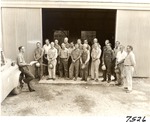 1650.5-7526 Bergmann Gives Final Instruction to Crews - Angelina National Forest 1964 by United States Forest Service