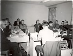 1650.5 T64-25 Olso Lecturing Ranger Staff Meeting Lufkin 1964 by United States Forest Service