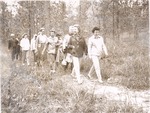 1650.5 T64-419 Hiking Boykin Springs - Angelina National Forest 1963