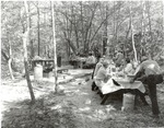 1650.5 T66-8 Fish Fry Tenaha Rd Douglas Party - Sabine National Forest 1966