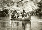 2351.9 T65-28 Canoeing Big Slough Neches River - Davy Crockett National Forest 1963
