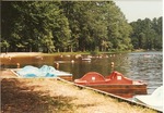 2351.11-05 Paddle Boats Double Lake - Sam Houston National Forest 1995