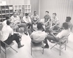 1310-8227 Counselor Fulbright Talks With Corpsmen - National Forests and Grasslands in Texas 1965
