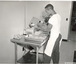 1310-514553 Corpsmen Learn Meal Prep - Sam Houston National Forest 1966