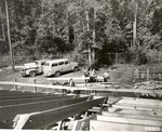 1310-515503 Corpsmen Build Raven Office - Sam Houston National Forest 1966