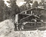 1310-515515 Corpsman Snow Shapes Area Before Grader - Sam Houston National Forest 1966 by United States Forest Service