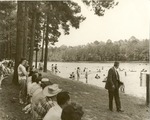 2351-1-T64-103 Splash Day Ratcliff Lake - Davy Crockett National Forest 1961 by United States Forest Service