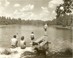 2351-508549 Freeman Family Diving Board Boykin Springs - Angelina National Forest 1964