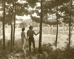 2351-7-7556 Couple Sentimental Moment Double Lake - Sam Houston National Forest 1964 by United States Forest Service