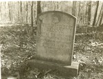 2700 T64-51 Beddoe Marker Old Sabine Town Cemetery - Sabine National Forest 1960 by United States Forest Service