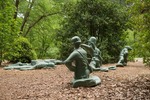 Melted army Men by Dana Younger