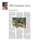 SFA Gardens Newsletter, Spring 2011