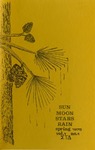 Sun, Moon, Stars, Rain, Vol. 1 No. 1 by Jeff Lindemann, Keith Harvey, Bonnie Raines, Leslie Lubinski, Sarida Steed, Webdy Woodall, Gary Rosp, David Sullivan, David Farris, Tim Couch, Asa Peavy, Robery Jeffers, C Rubick, Terry G. Halladay, and Steve McGowan