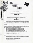 Texas Forestry Paper No. 6