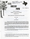 Texas Forestry Paper No. 20