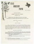 Texas Forestry Paper No. 16