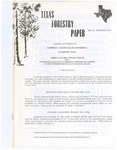 Texas Forestry Paper No. 18