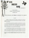 Texas Forestry Paper No. 9 by J. J. Stransky