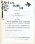 Texas Forestry Paper No. 15 by Harry V. Wiant Jr., Paul G. Rung Jr., and William T. Sandeen